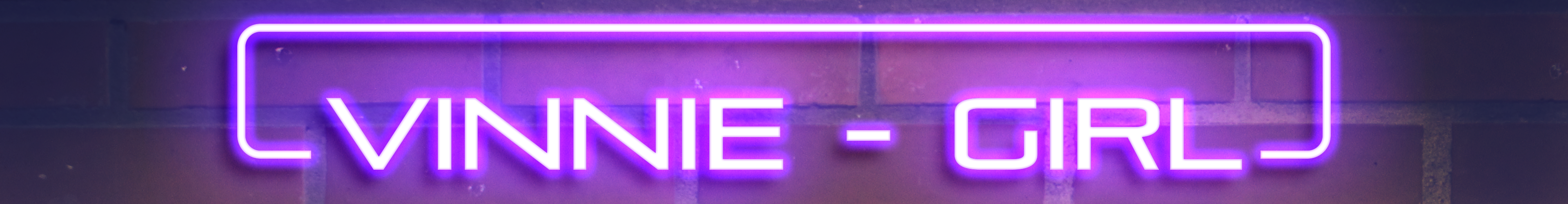 Neon name banner